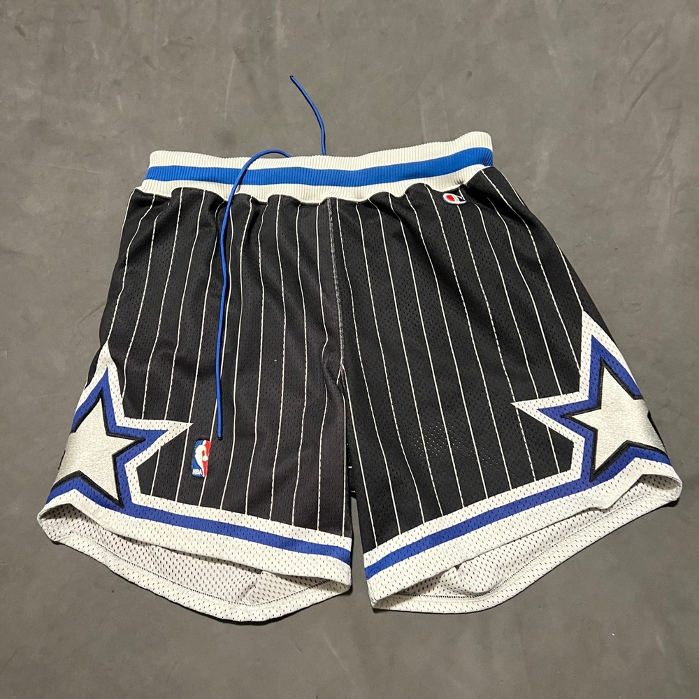 Vintage 90s Pro Cut Champion Orlando Magic Pinstripe Basketball Shorts Mens 42